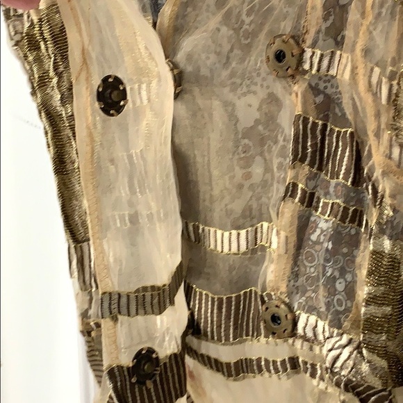 Sexy sheer fully lined blazer - Picture 4 of 7